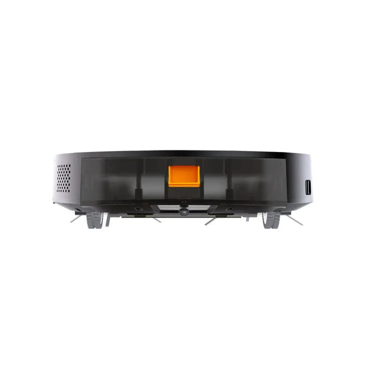 Three-in-one robot vacuum sweeper with gyroscopic navigation, 680ml capacity, black or white, 2000-2999Pa suction.