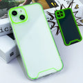 Glow in the dark Christmas phone case for iPhone in blue, green, orange, pink or yellow colours.