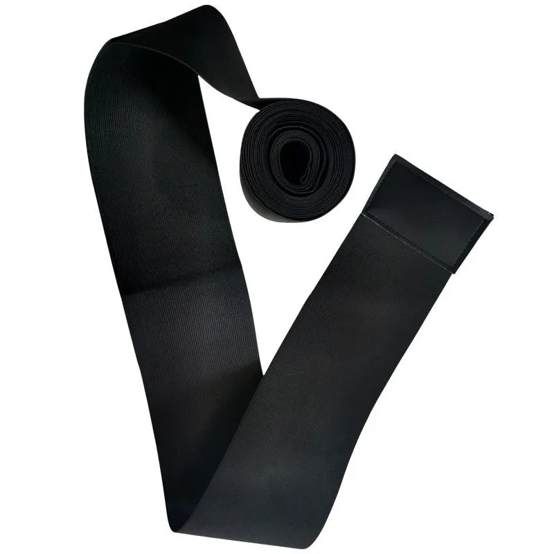 Women's polyester fibre waist trainer exercise restraint belt showing 10cm width and length options for body shaping