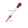 Electrohydraulic hydrometer 330mm glass battery electrolyte densitometer with red and black options