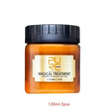 PURC Magic Keratin Repair Hair Mask with ginger extract in 120ml and 60ml sizes for damaged hair