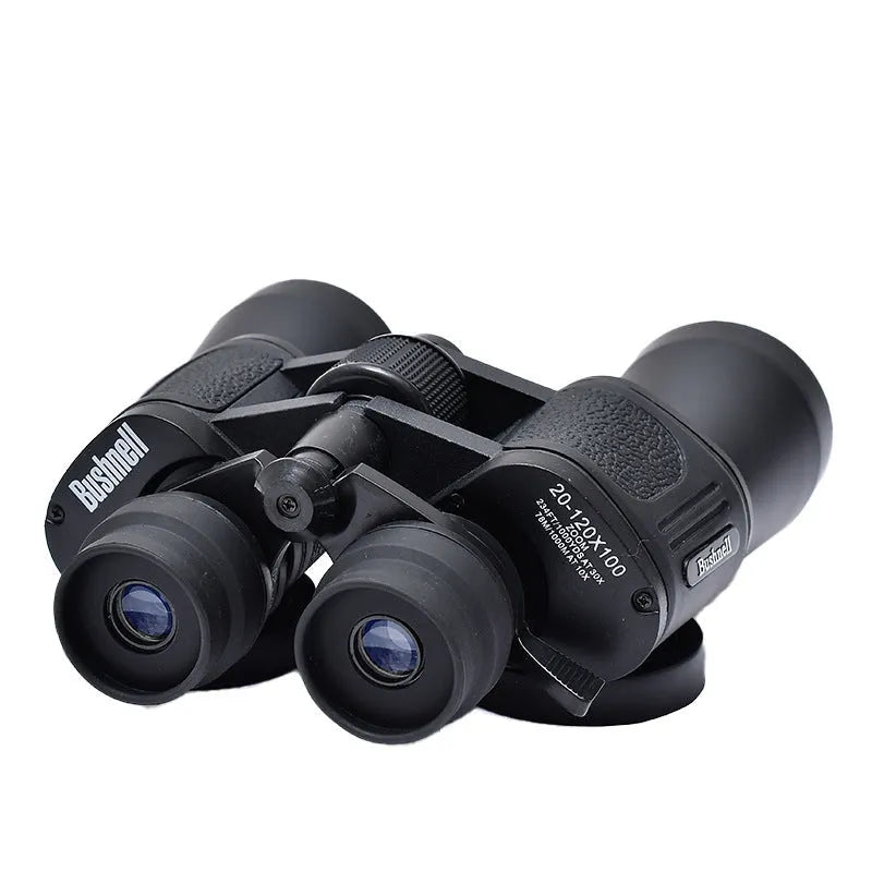 Outdoor telescope binoculars with continuous 20-120x zoom and 100mm objective lens