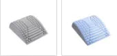 Blue EVA foam back stretcher for lumbar support and neck pain relief