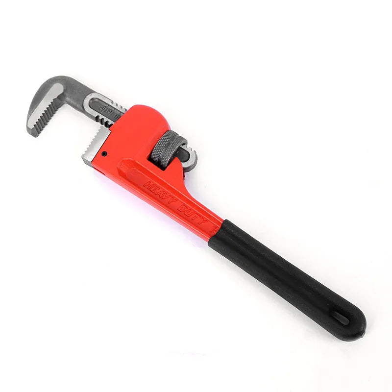 Heavy pipe tongs multifunctional hardware tools water pipe pliers 45# steel 10 inch 12 inch 18 inch set