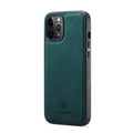 PU leather card holder phone case for Apple iPhone with magnetic closure and retro style