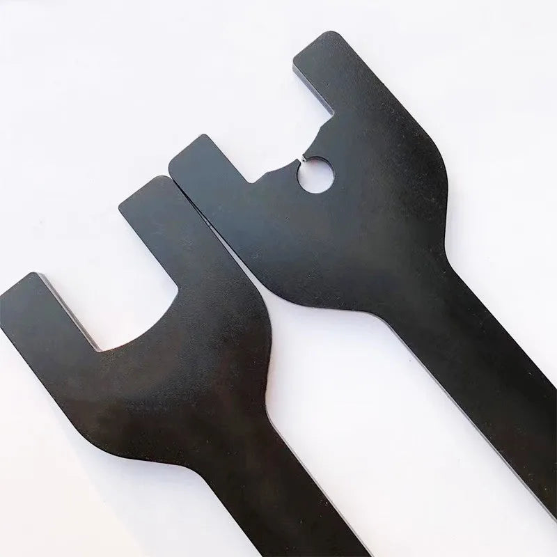 Land Rover fan support wrench coupler tool set with 36mm and 40mm alloy steel spanners