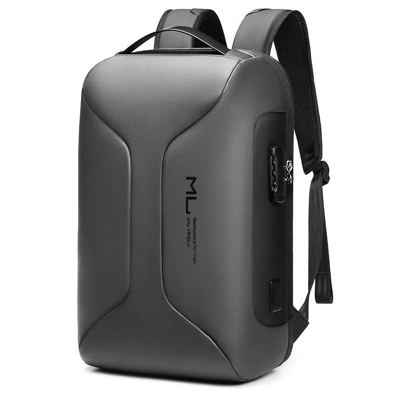 Men's business backpack in Oxford cloth with waterproof features and anti-theft design