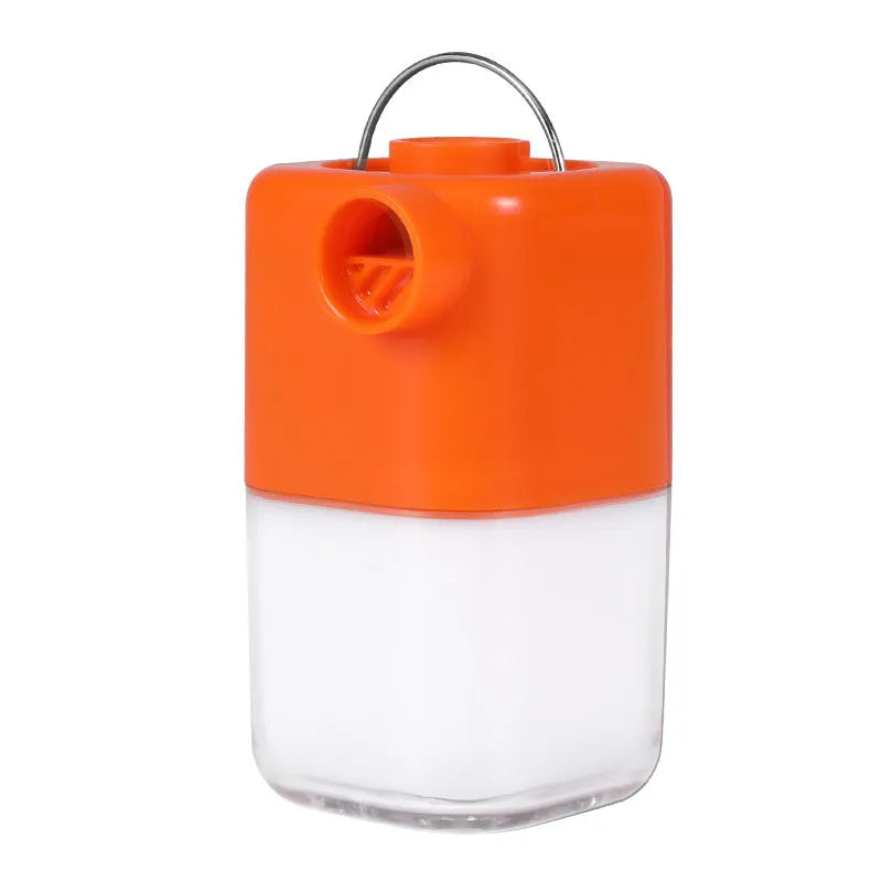 Small Household Electric Inflator QH-H35 plastic air pump in orange white and gray white colour options