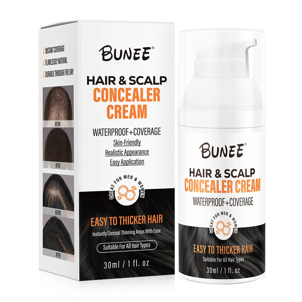 30 ml scalp concealer pomade with brush applicator for hair thinning coverage