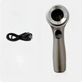 Black appraisal magnifying glass with 30x optical lens and LED light for jewellery inspection