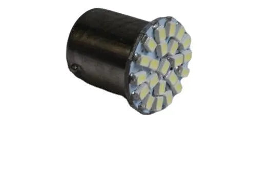 1156 1157 socket LED car brake and turn signal light with 22 white LEDs.