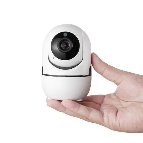 1080P PTZ security camera with automatic tracking, night vision, and gain antenna for indoor monitoring