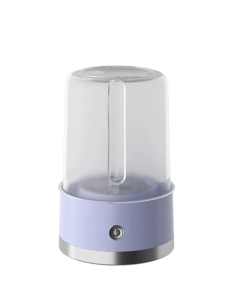 Wireless rechargeable portable laundry cup in green and purple USB powered mini washing machine