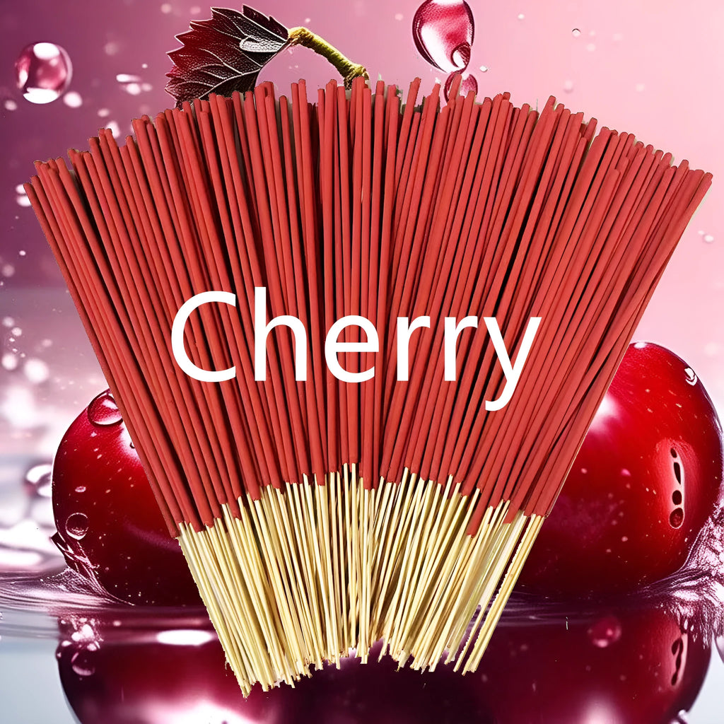 22cm cherry flavored bamboo stick incense for home fragrance