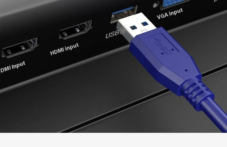USB 3.0 public to public data cable with nickel-plated connectors for mobile hard disk boxes