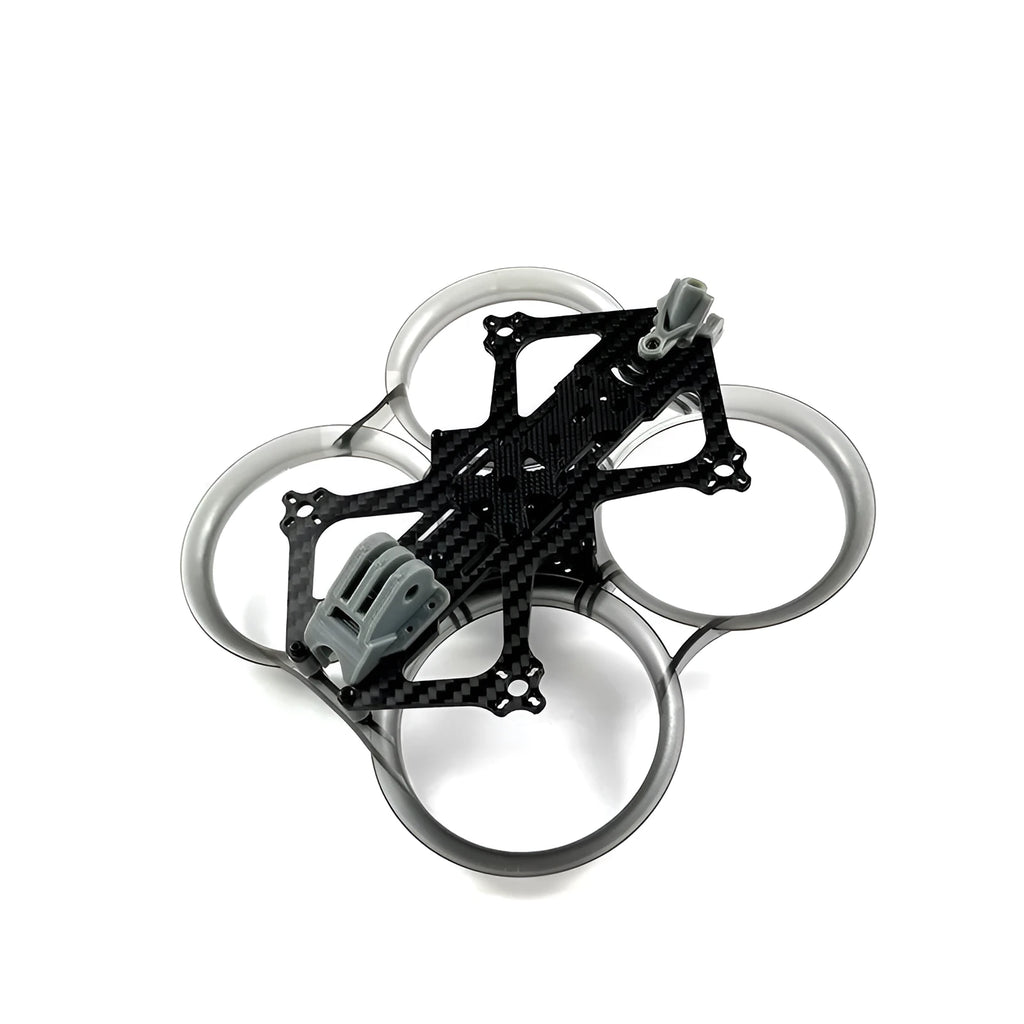 Inverted Circle Darwin CineApe25 self-group rack with metal plates, camera mount, and hardware under 30cm