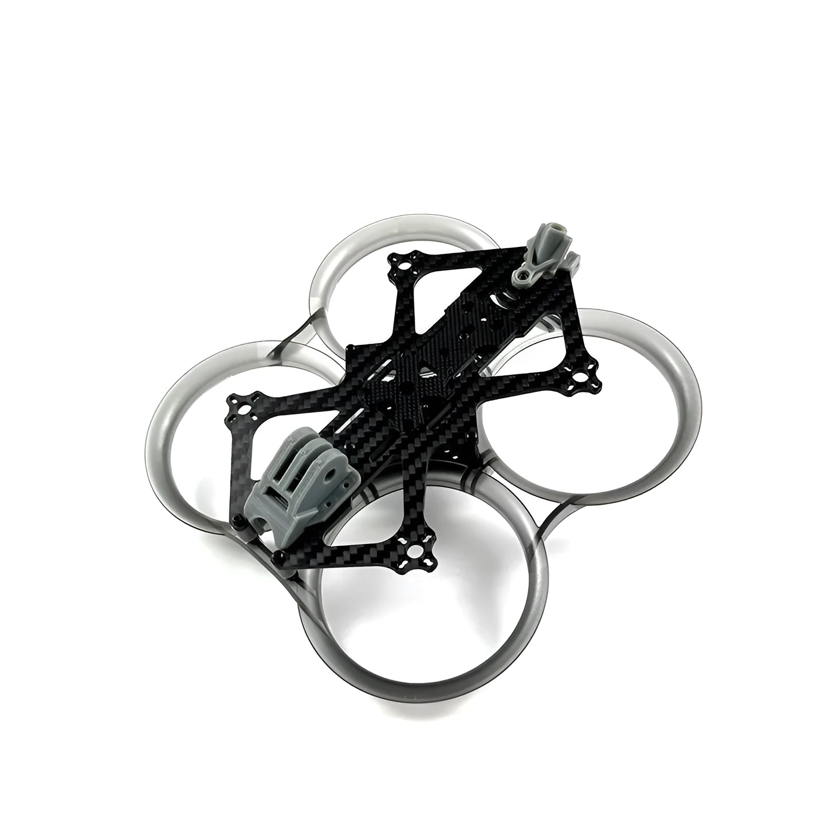 Inverted Circle Darwin CineApe25 self-group rack with metal plates, camera mount, and hardware under 30cm