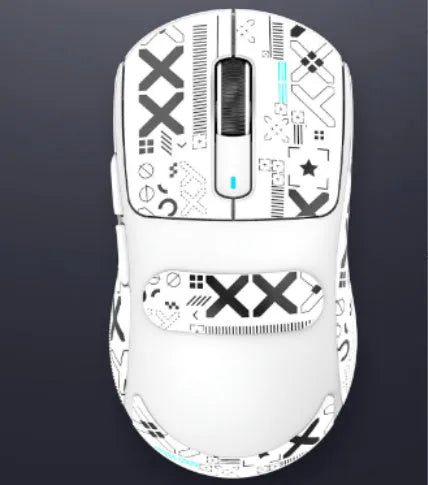 Bluetooth computer mouse with three connectivity modes in black, white, lavender, red, or orange colour options