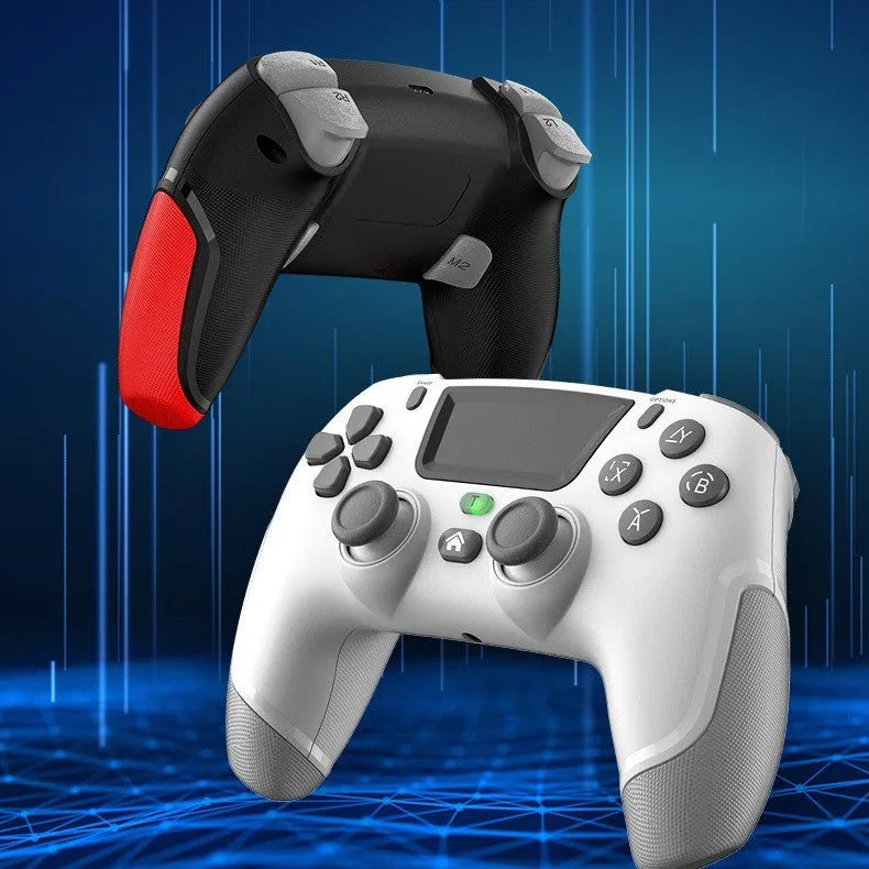 Fruit green wireless Bluetooth gamepad controller for PS4, PC, Switch and mobile devices