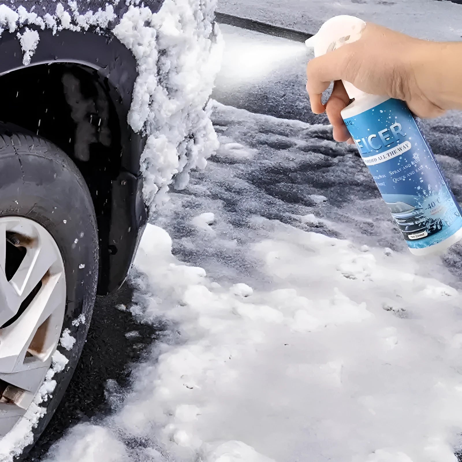 250ml car windscreen deicer spray bottle for snow and frost removal from vehicle glass