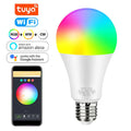 Explosive WiFi Smart Bulb A60 with RGBCW colour tone and voice control plastic-clad aluminium body