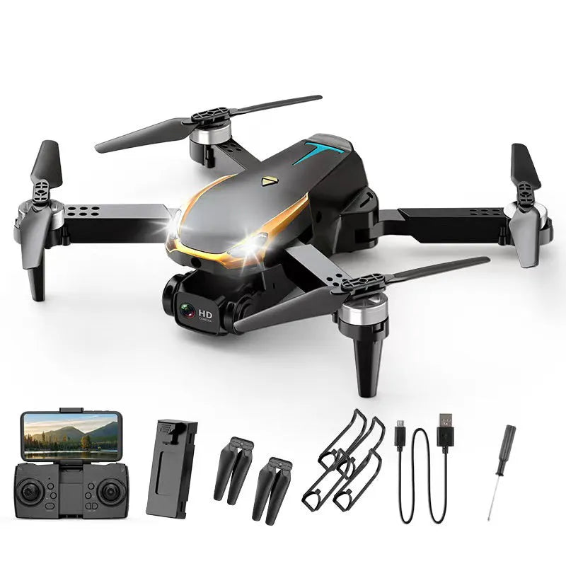 4K HD aerial photography drone quadcopter with GPS return, remote control, plastic body, under 30cm