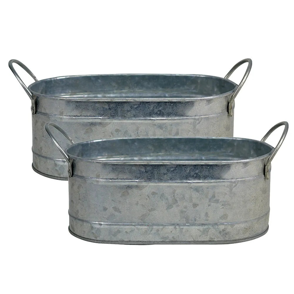 Iron sheet desktop succulent flowerpot with water-saving design for small cacti and plant arrangements