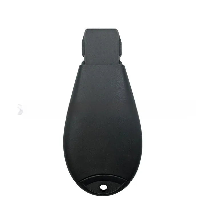 Replacement plastic key case shell for Dodge and Chrysler vehicle smart keys.