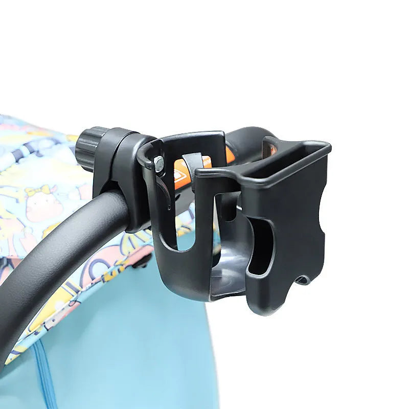 Electric car cup holder in black ABS plastic measuring 19x10x11.3cm