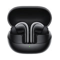 Black and gold Active Noise Reduction True Wireless Bluetooth in-ear earbuds with charging case.