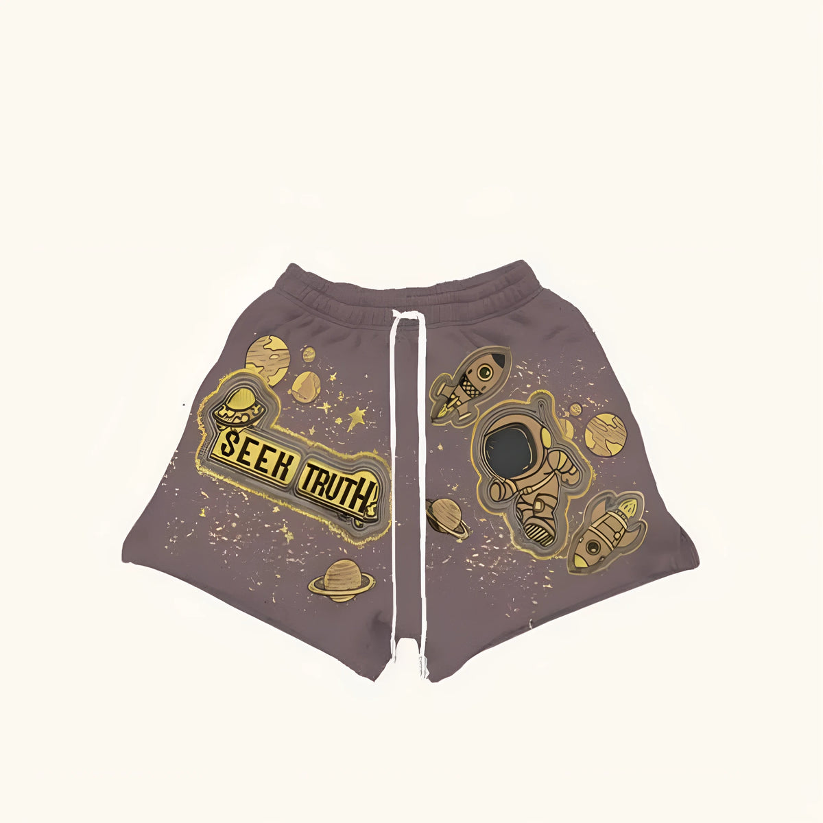 Fashion shorts in many colours, polyester casual shorts with elastic waist, sizes M to 3XL