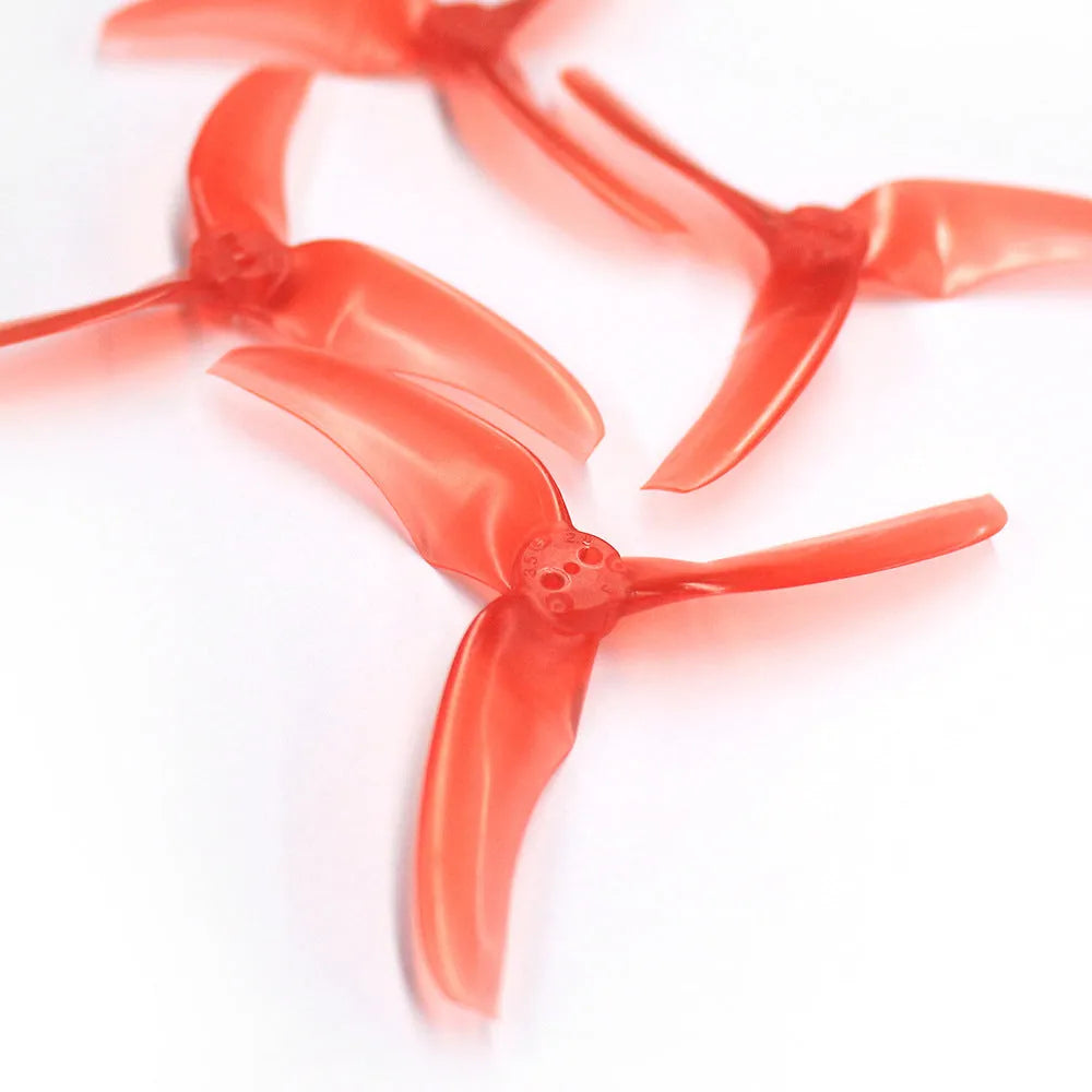 Simple Home red plastic machete screw blade 90mm diameter 2.8in pitch set of 4