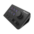 Silicone visual keyboard N3 keypad in black or white with USB cable and mounting bracket