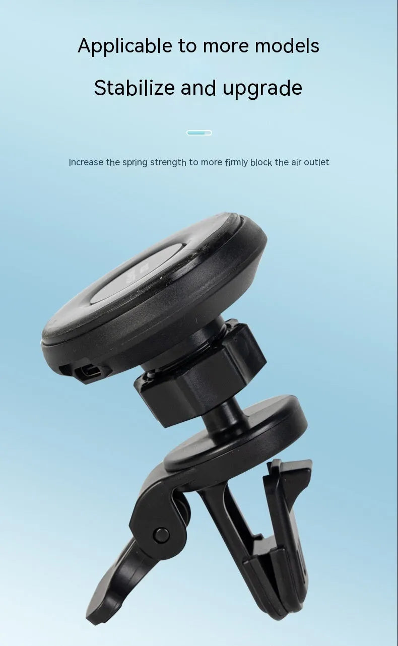 Vacuum adsorption on-board bracket for Tesla, 3 in 1 design with display clip for 4.5-6.5 inch phones