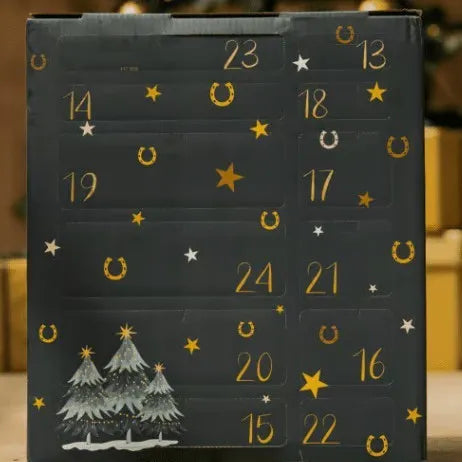Fringe and tassel advent calendar blind box, equestrian theme, modern art style, made of PVC, gift for multiple occasions