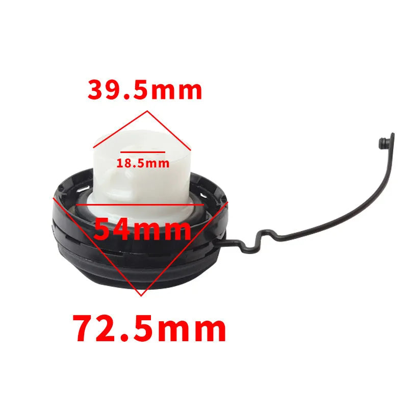 Toyota snap-type fuel tank cap replacement part for automotive fuel system