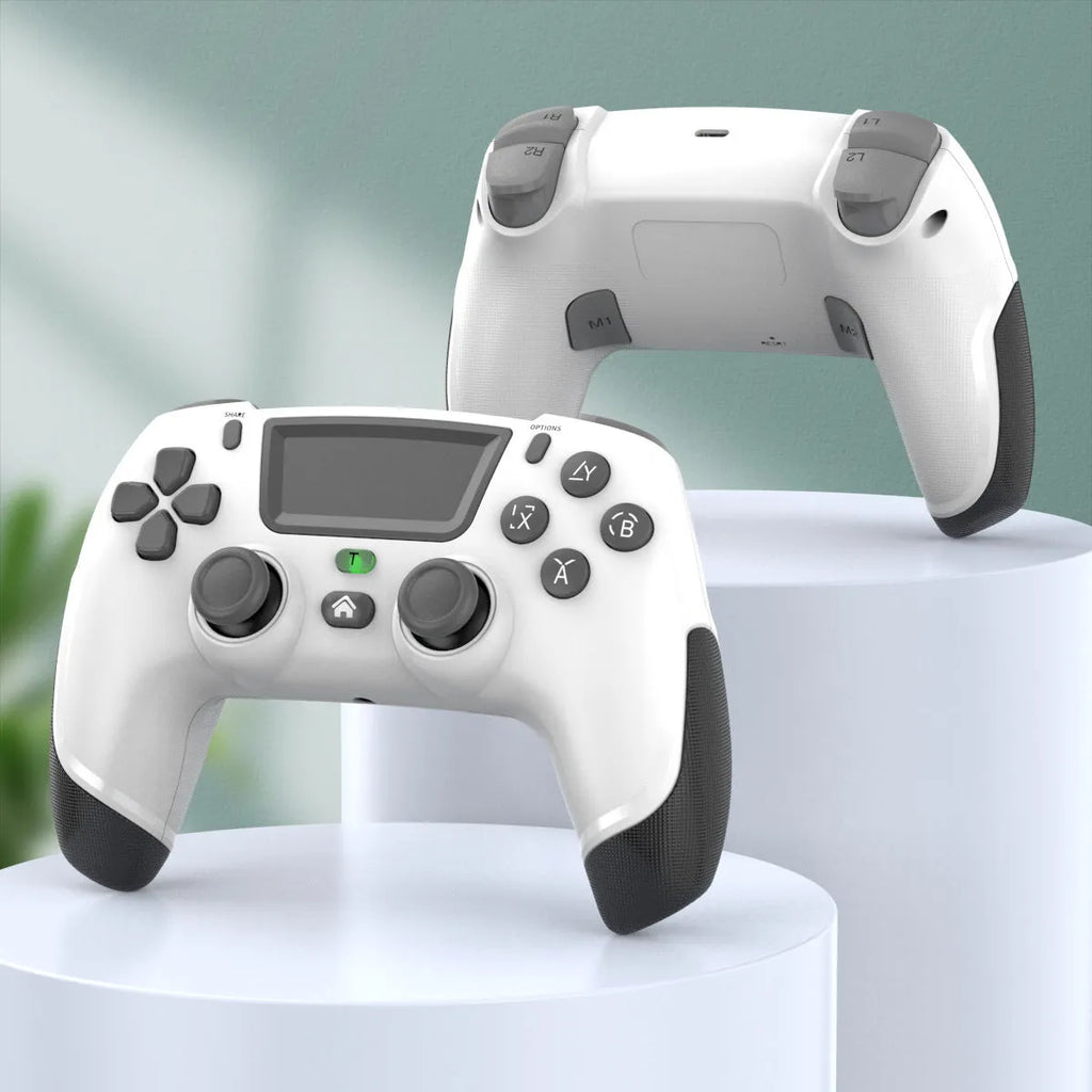 Fruit green wireless Bluetooth gamepad controller for PS4, PC, Switch and mobile devices