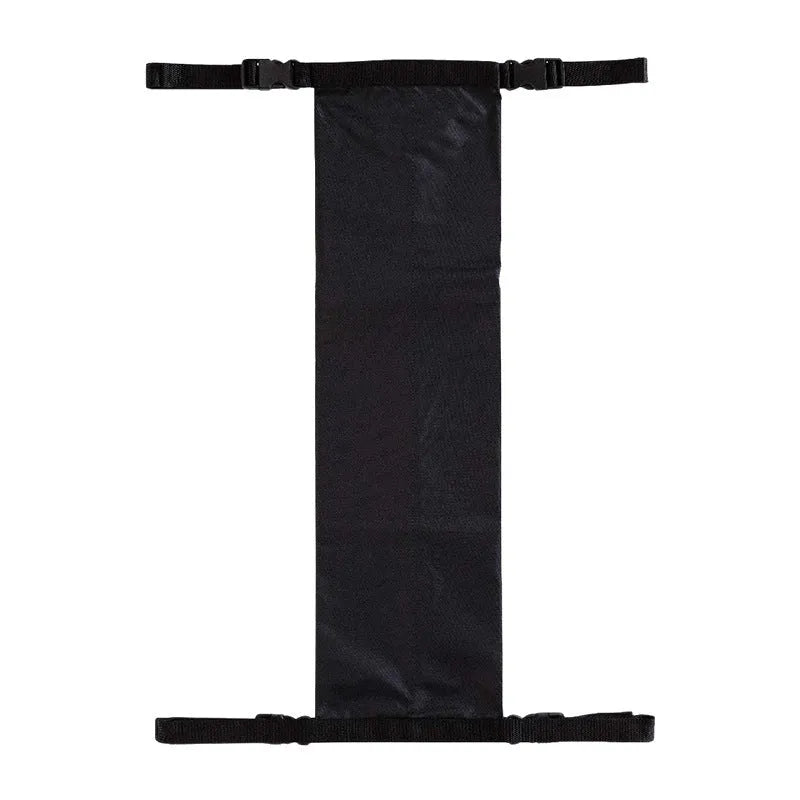 Black cylindrical wheelchair pannier bag for oxygen cylinder storage made from 600D Oxford cloth