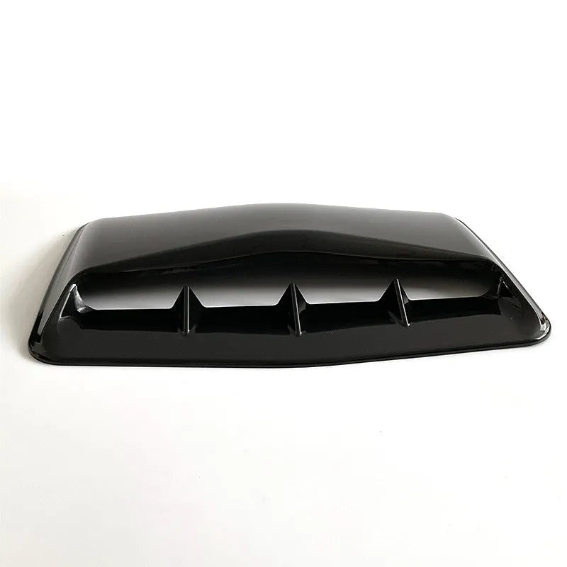 Universal car side air outlet tuyere exterior decoration set in bright black or carbon fibre finish with Pali lookout