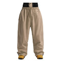 New Loose Single-board Windproof Waterproof Breathable Wide-leg Work Pants in Khaki