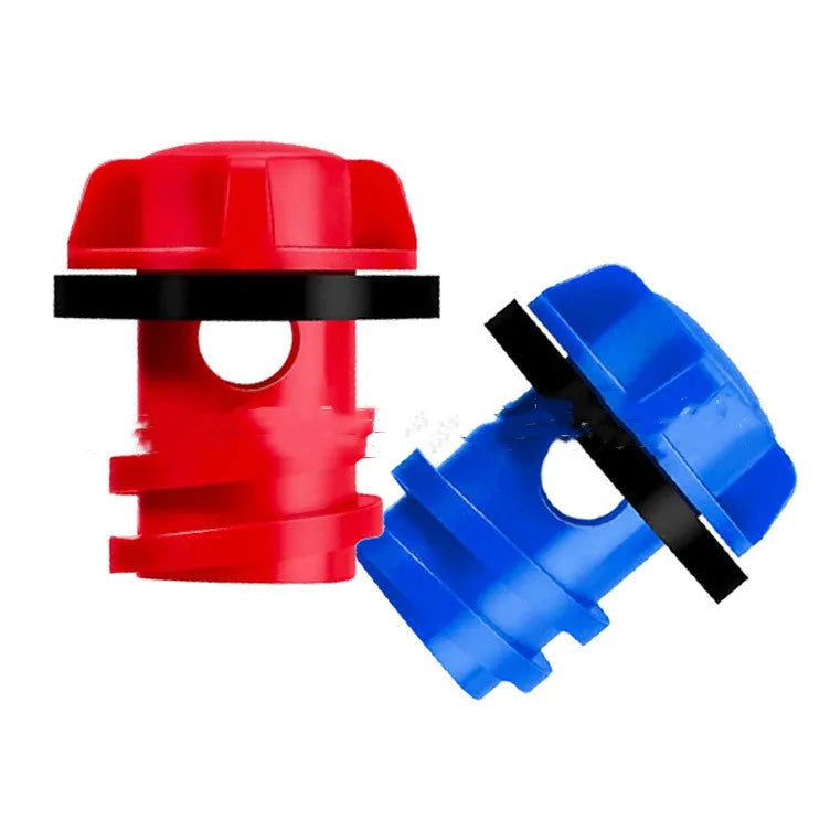 Silicone blocked drain plug for insulation box outlet in four colours