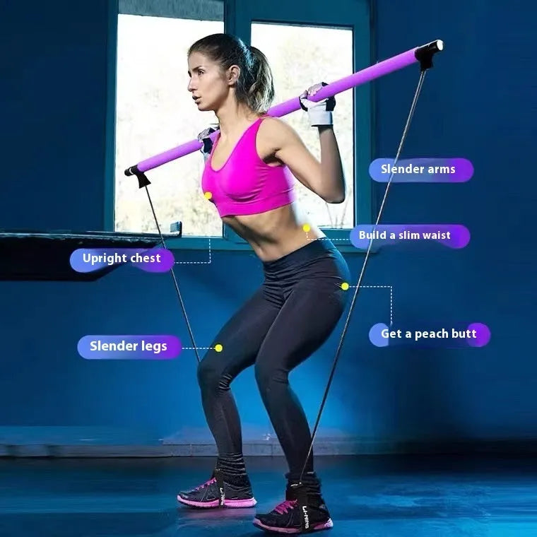 Adjustable fitness pulling rope for hip training in multiple colour options
