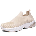 Breathable slip-on sock shoes in multiple colours with mesh lining and PVC sole