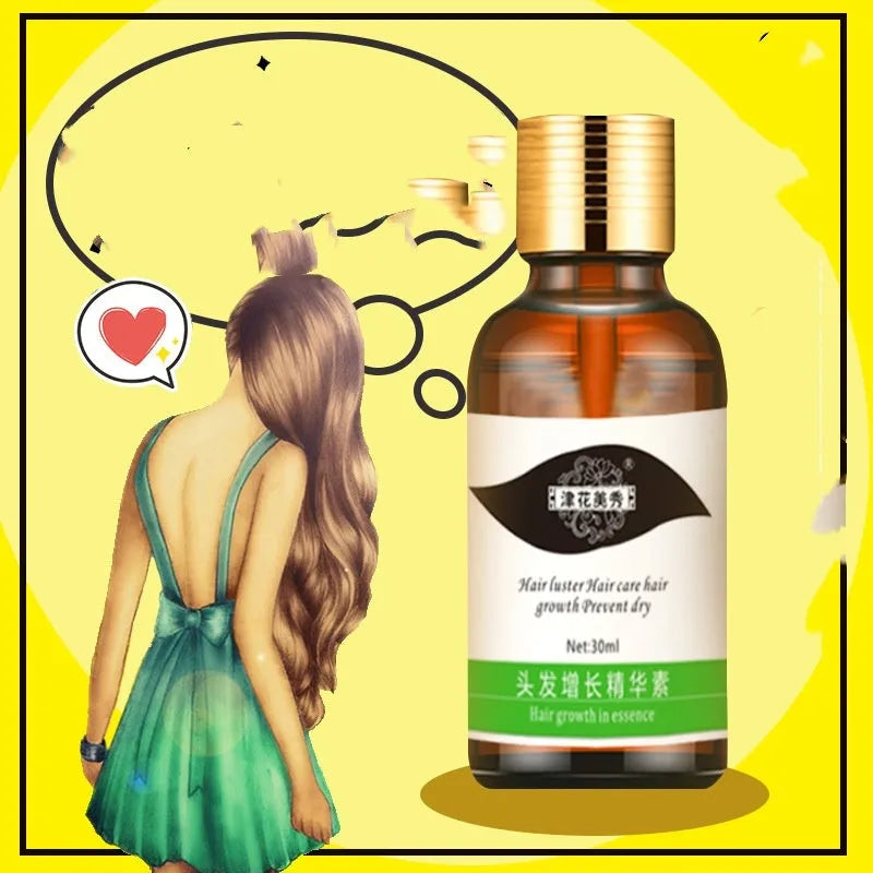30ml bottle of Hair Care Scalp Liquid Nutrient Solution for intensive repair and anti-dandruff