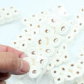 Miniature paper tissue roll model measuring 30mm wide by 15mm deep by 80mm high