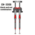 Wearable seat in PA nylon material, CN300 model, all black colour, on outdoor ground
