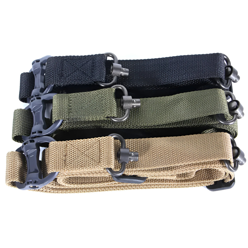 MS4 tactical nylon multifunctional task strap rope extended to show length