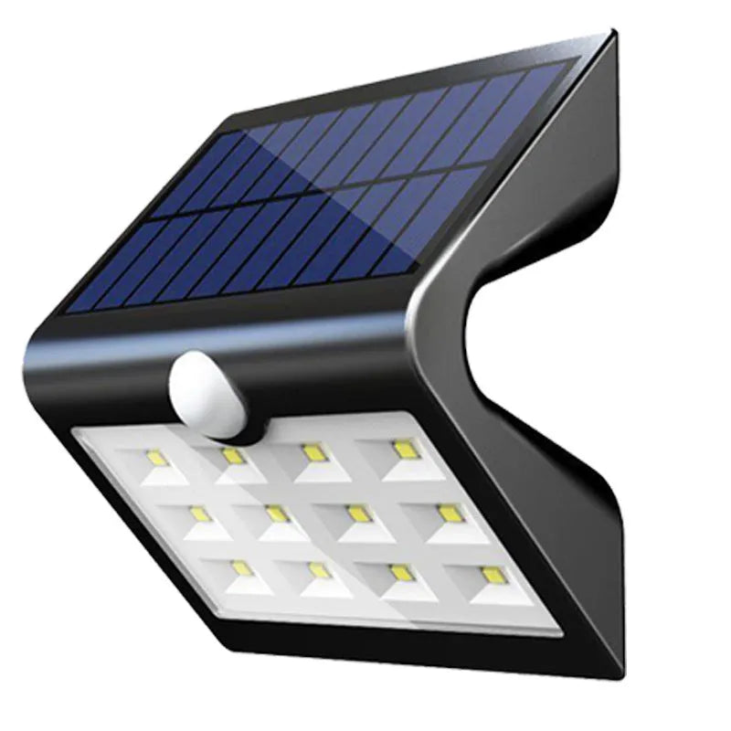 IP65 waterproof solar yard light for outdoor wall mounting with automatic induction