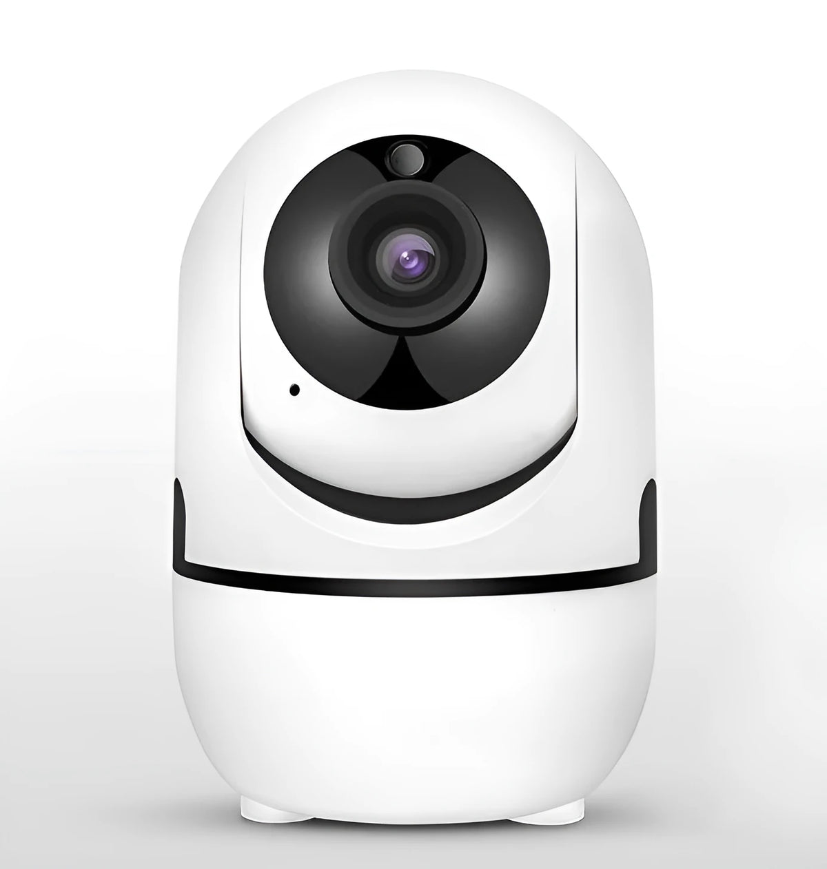 1080P PTZ security camera with automatic tracking, night vision, and gain antenna for indoor monitoring