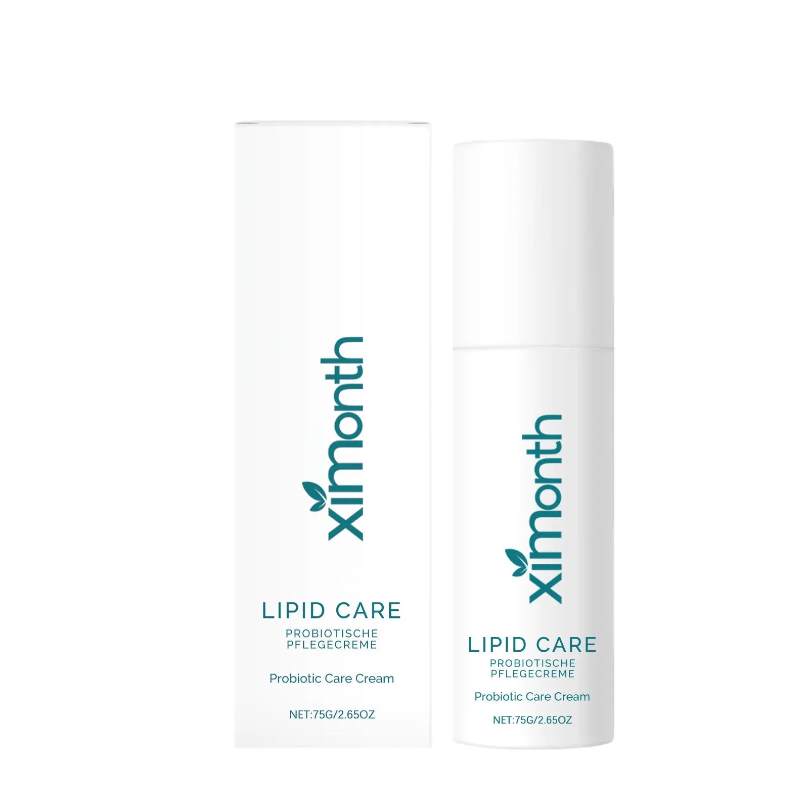 75g jar of Skin Neck Repair Cream with Bifidobacterium and Mint Leaf ingredients.